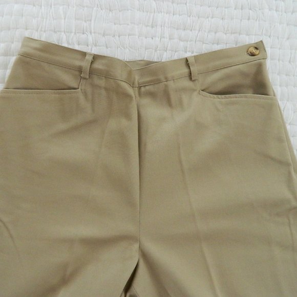 Boston Proper High Waisted Twill Flat Front Pants , Size 10 - Picture 12 of 13